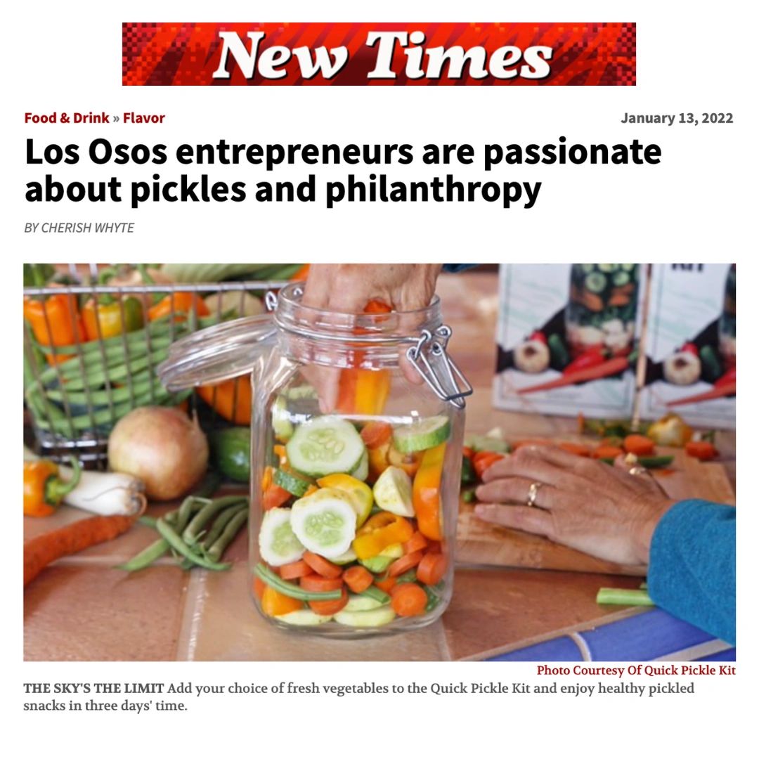 Quick Pickle Kit IN THE NEWS